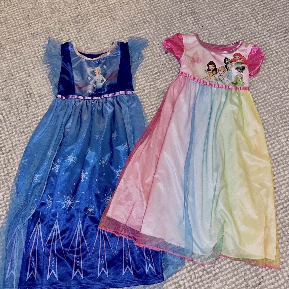 Disney Princess Nightgowns size 4T